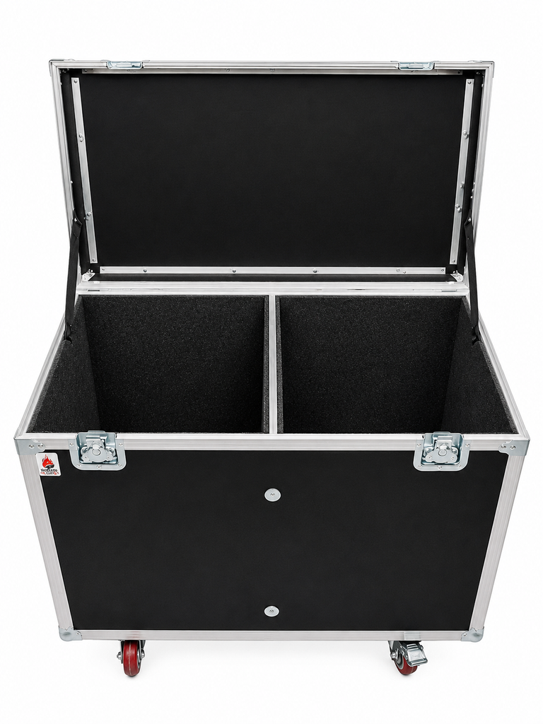 DUAL PA SPEAKER DROP-IN ROAD CASE - SMOKIN ACE