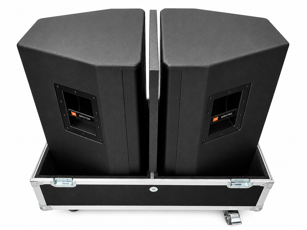 DUAL PA SPEAKER LIFT-OFF ROAD CASE - SMOKIN ACE
