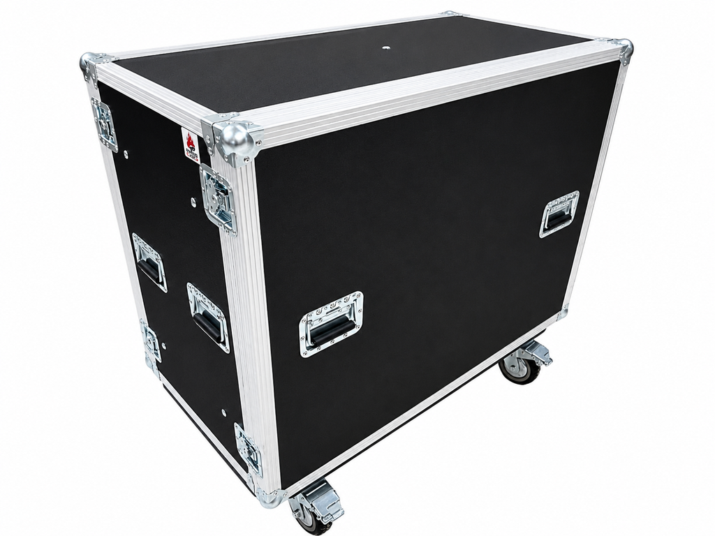 TRUE DUAL SHOCKMOUNT RACK ROAD CASE - SMOKIN ACE