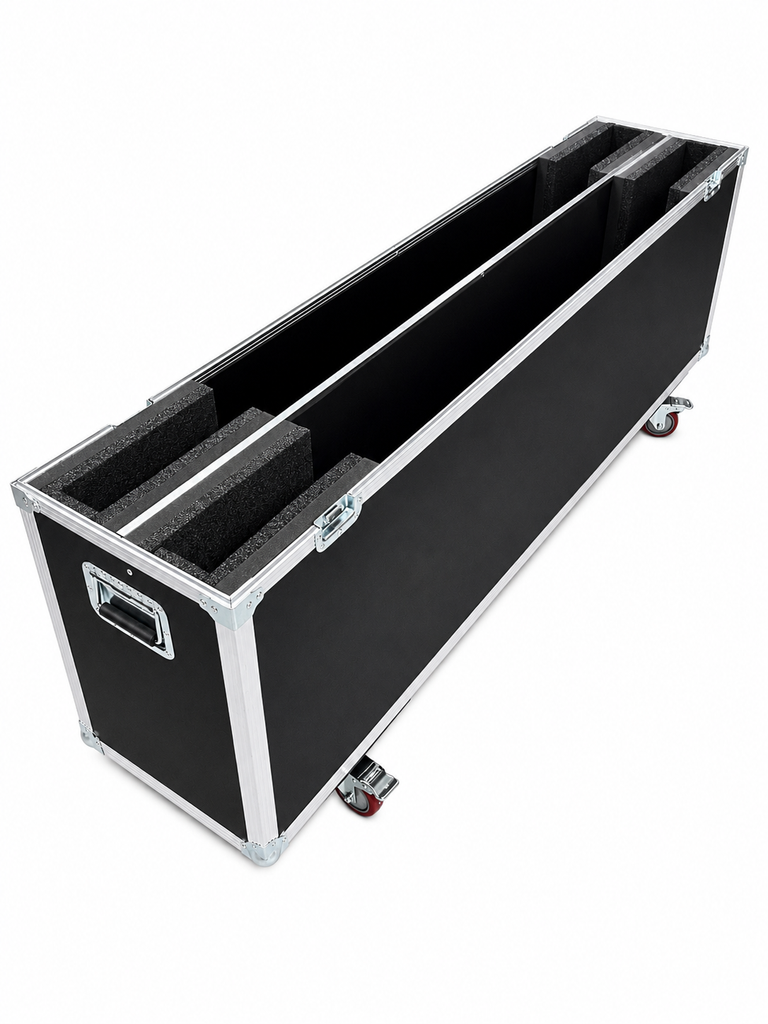 DUAL TV / MONITOR ROAD CASE - SMOKIN ACE