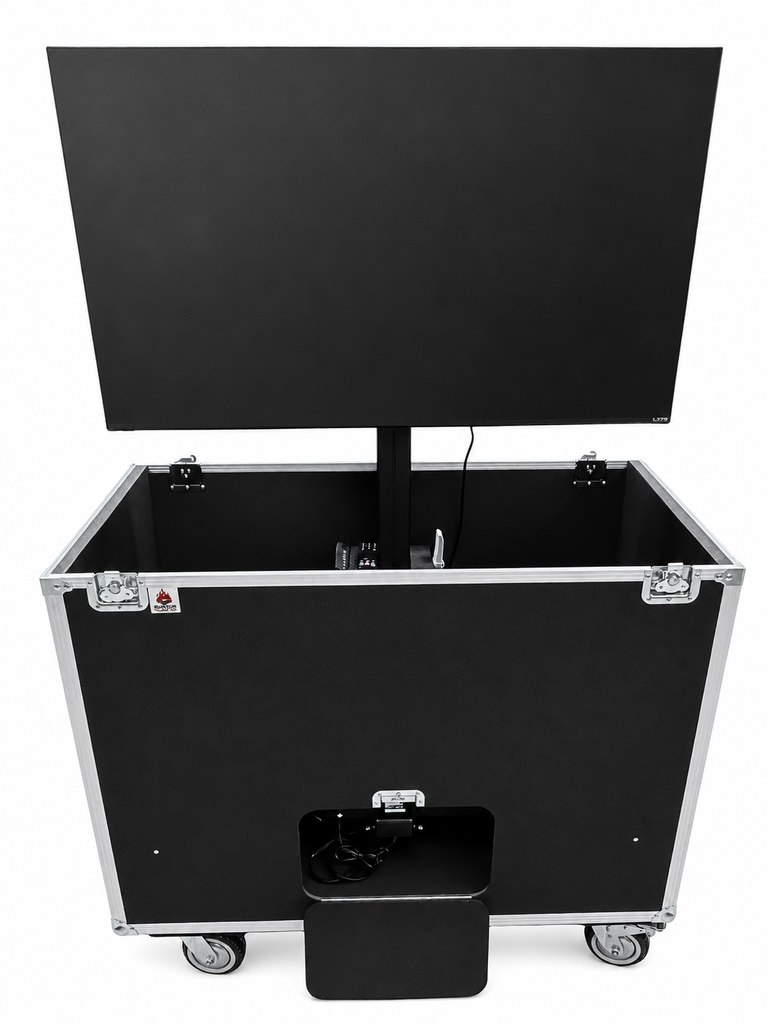 MOTORIZED 50" TV SIDELINE ROAD CASE - SMOKIN ACE