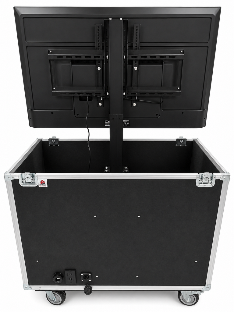 MOTORIZED 50" TV SIDELINE ROAD CASE - SMOKIN ACE