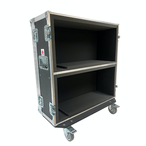 DUAL GUITAR AMP ROAD CASE - SMOKIN ACE